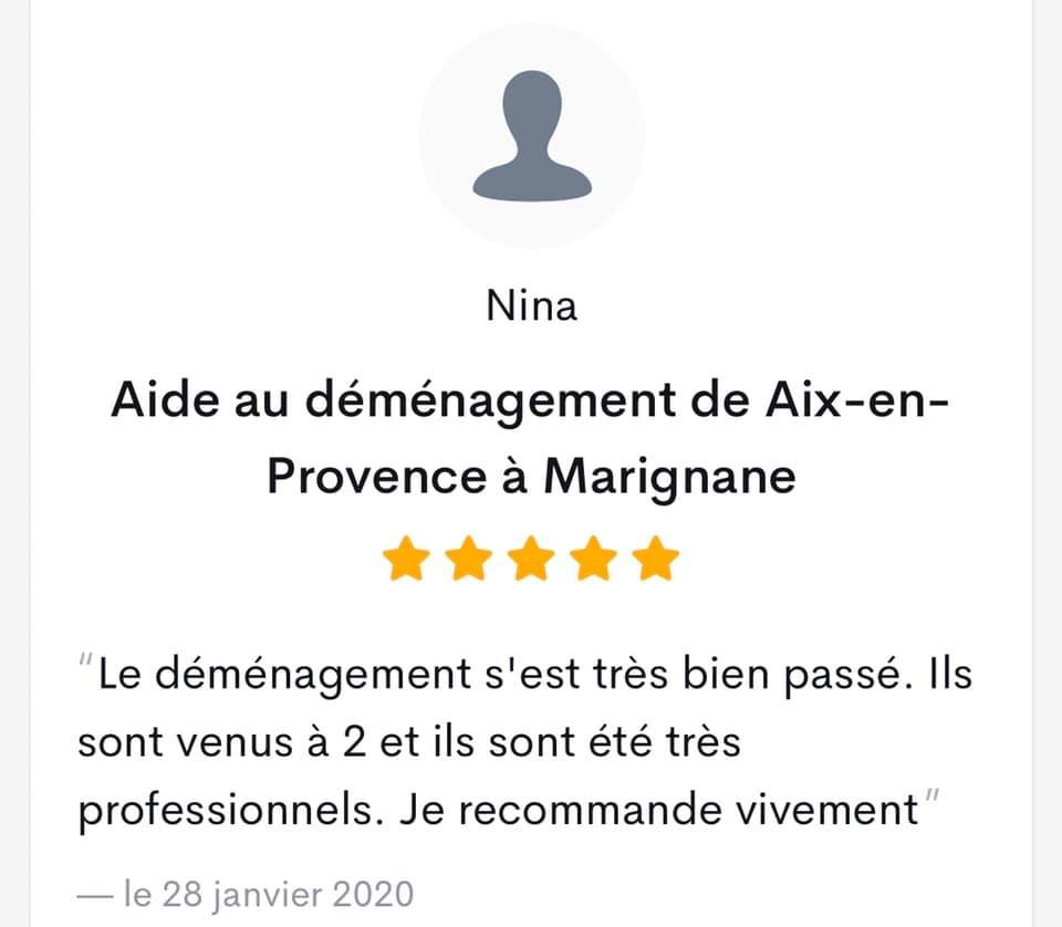 avis client ACR déménagements